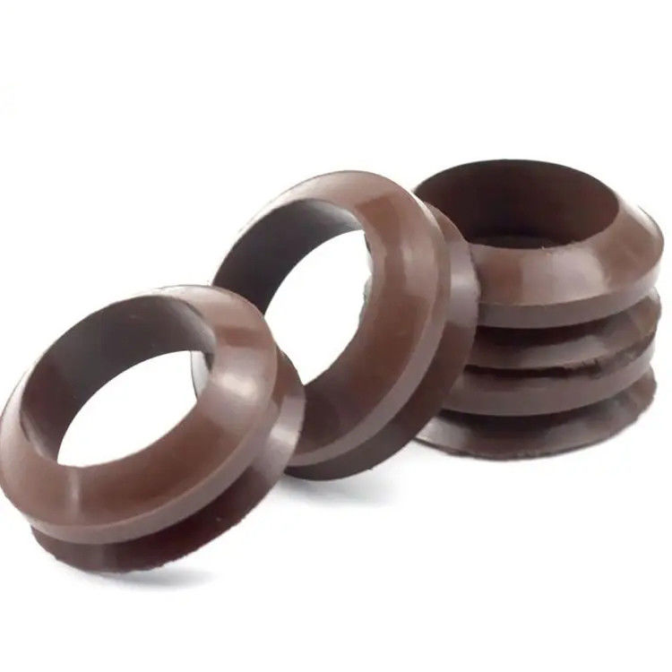 НБР PTFE Rotary Shaft Seal Ring Va Type Чистое резиновое уплотнительное кольцо