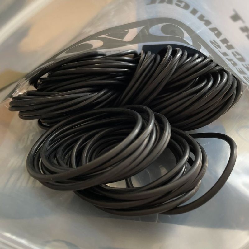 Силиконовый FKM EPDM NBR O Кольца, Нитриловый резиновый уплотнитель O Кольцо Различных размеров