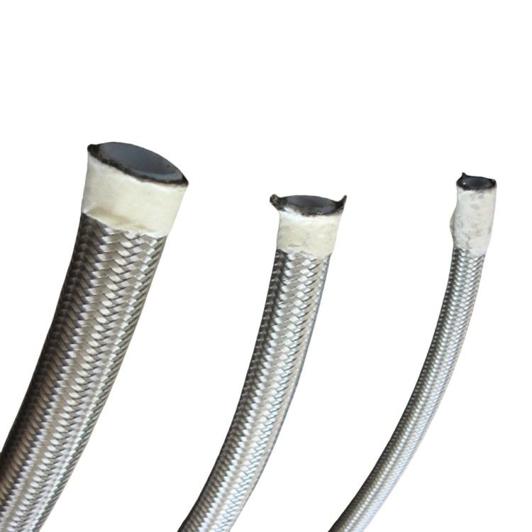 Нержавеющая сталь гибкий сплетенный шланг трубы трубы PTFE металлический шланг для топливного масла шланг линии